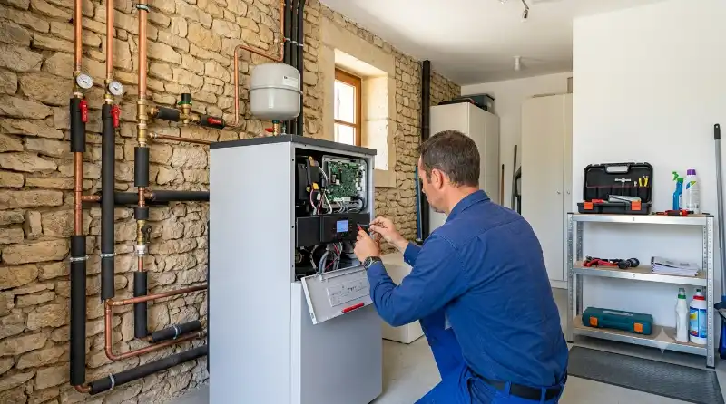 Installation de pompe a chaleur air eau a Montelimar