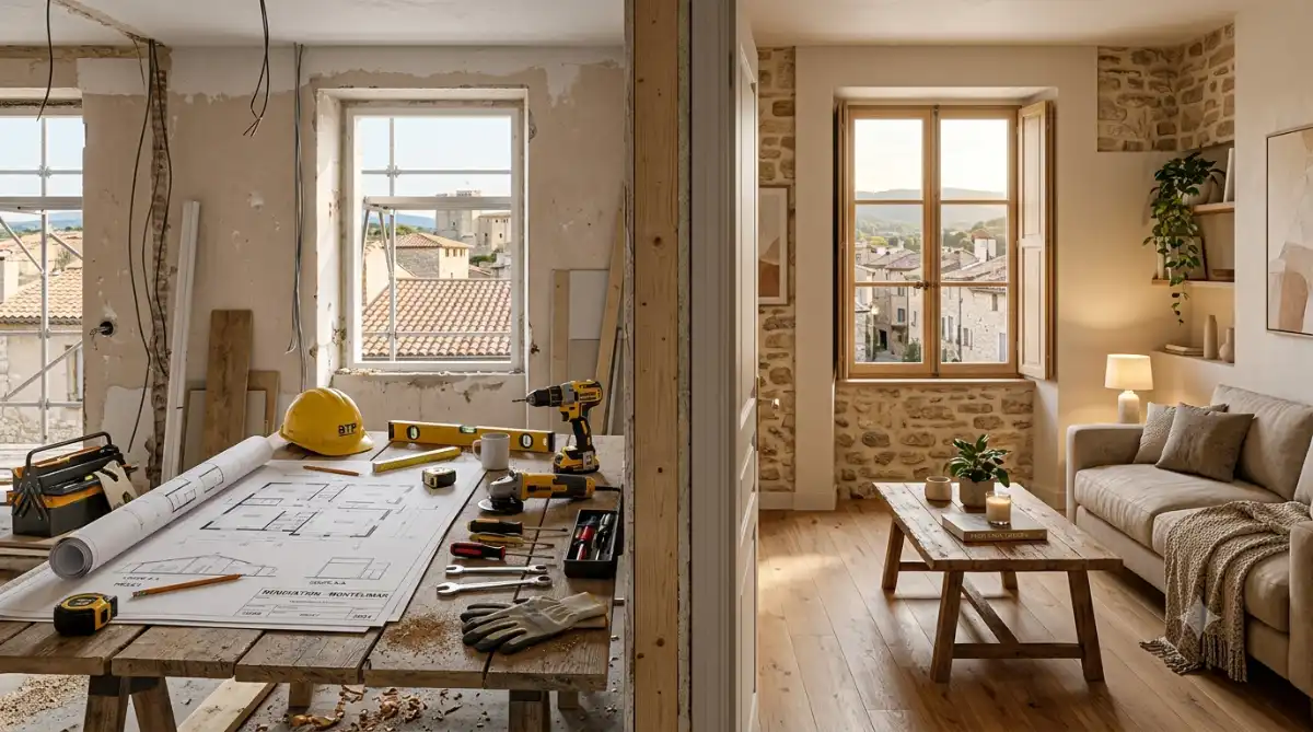 Rénovation à Montélimar : Faire soi-même ou faire appel à un artisan ?
