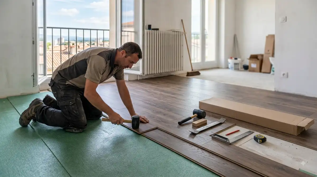 Quelle sous-couche adapter pour un  parquet  stratifié ou un sol vinyle PVC  à Montélimar?