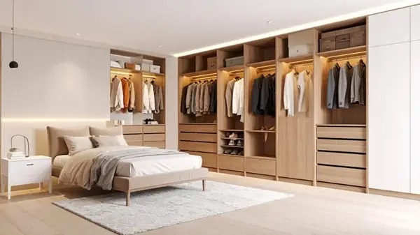 Dressing sur-mesure haut de gamme rétroéclairé à Montélimar par IMMOPRESTA